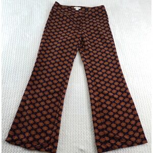 New H&M Conscious Printed Flare Leg Pants  Womens Size 6